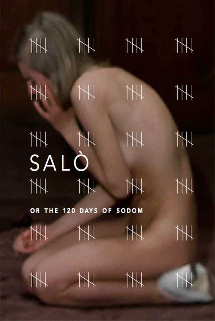Poster for Salò, or the 120 Days of Sodom